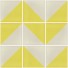 Mexican Ceramic Frost Proof Tiles  Yellow Light and White